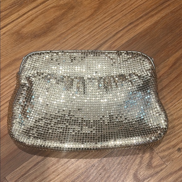 Vintage Whiting & Davis chainmail gold evening clutch & beaded coin purse bundle - Picture 1 of 14